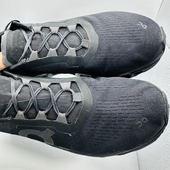 Size 12 - On Running Cloudmonster Triple Black Athletic Sneaker Running Shoes main image 4